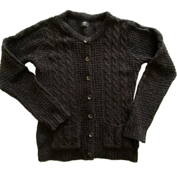 Vintage Sweaters Vintage Cable Knit Cardigan Sweater Poshmark